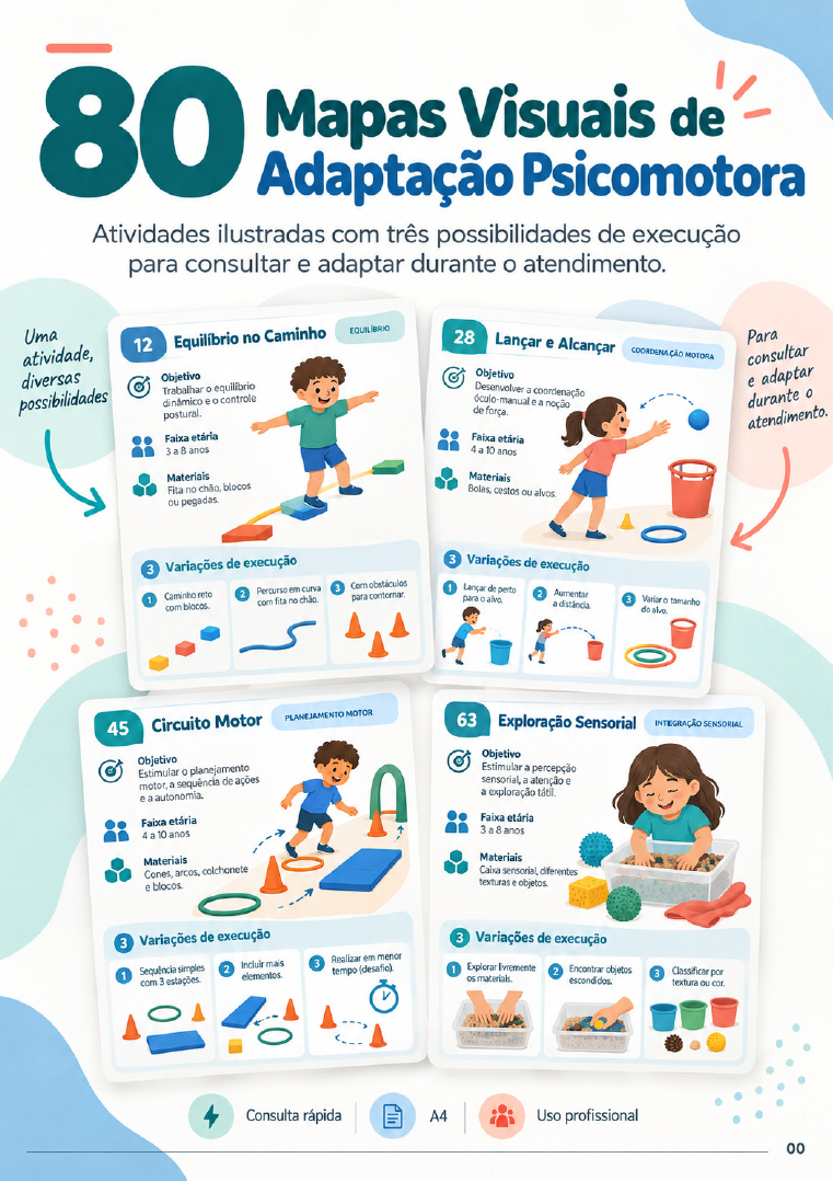 Prévia do acervo de mapas visuais de adaptação psicomotora — página 1